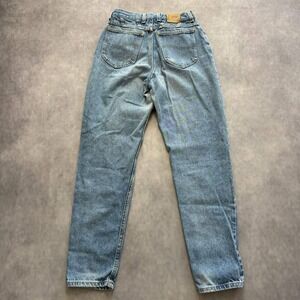 Lee High Waisted Mom Jeans Womens Light Wash Vintage 90s Tapered Denim